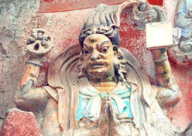 Grotto Art in Dazu County: 
Chongqing - Chongqing; 
Travel in Chongqing, Chongqing 