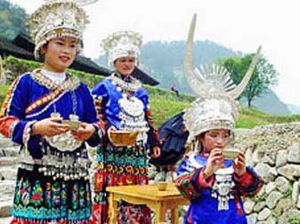 Langde Miao Ethnic Minority Village: 
Guizhou - Kaili; 
Travel in Kaili, Guizhou 