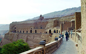 Bizaklik Thousand Buddha Caves: 
Xinjiang - Turpan; 
Travel in Turpan, Xinjiang 